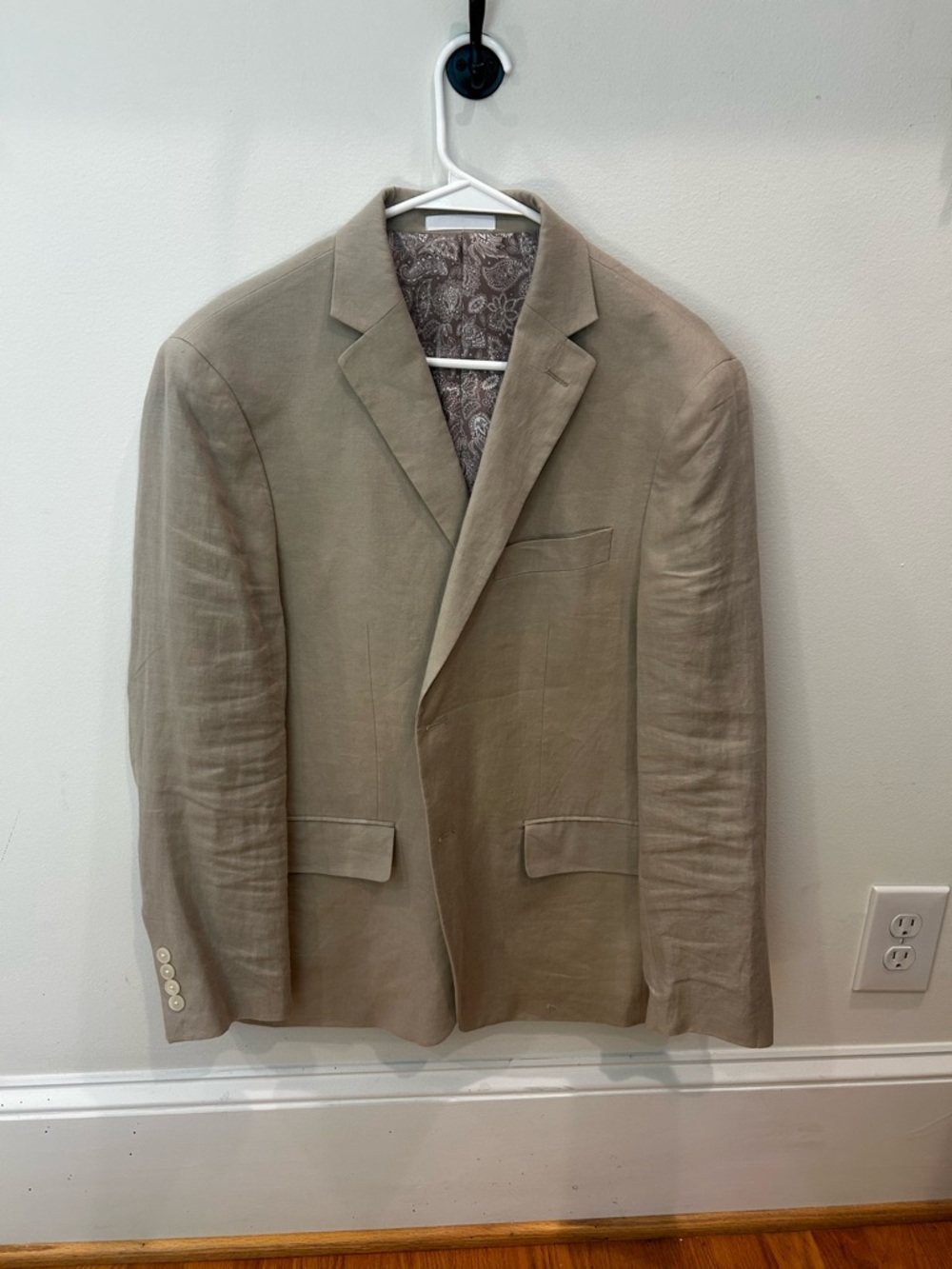 Lauren Ralph Lauren Light Beige Linen Sport Coat